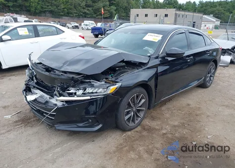 2021 Honda Accord Ex-L from USA, damaged, VIN 1HGCV1F55MA080582